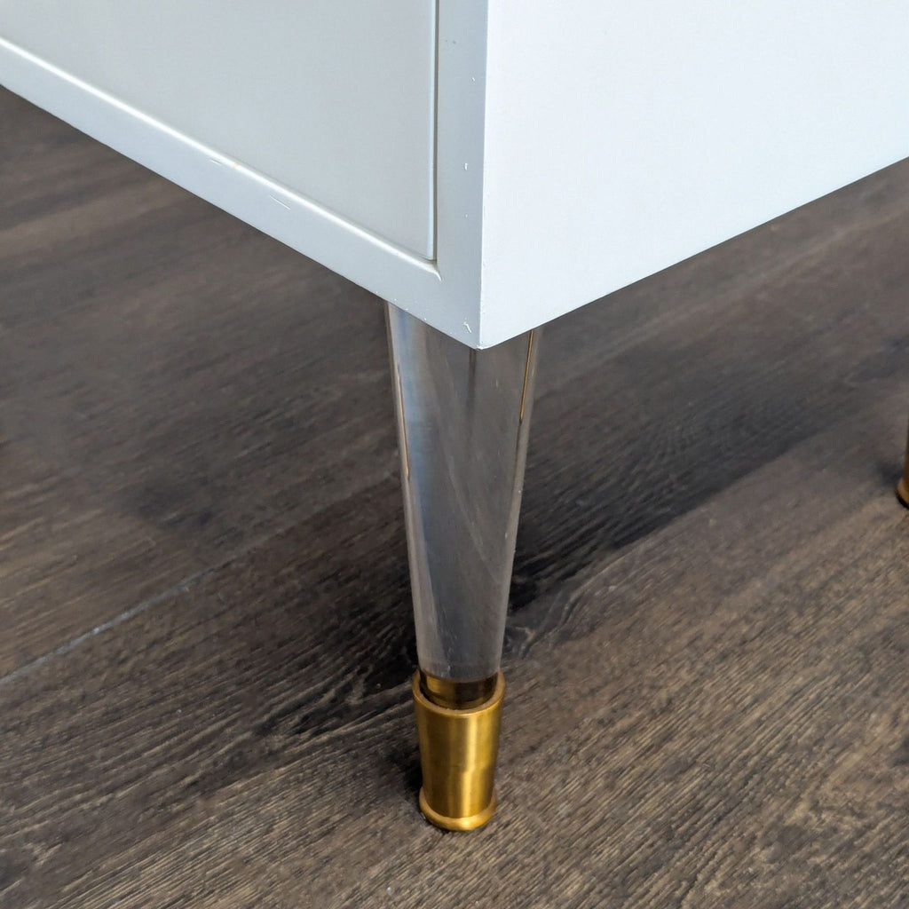 Nightstand with One Drawer and Cabinet