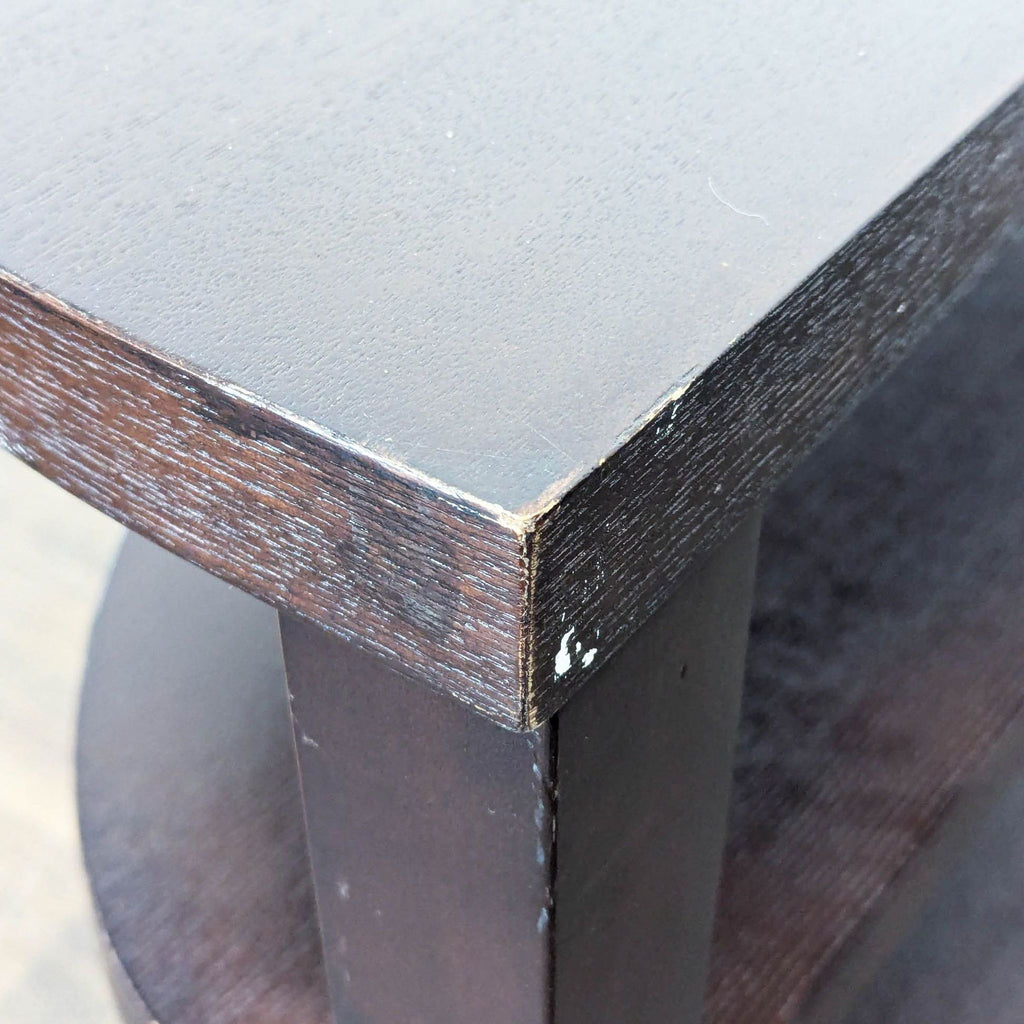 Three Tier Demilune Console Table