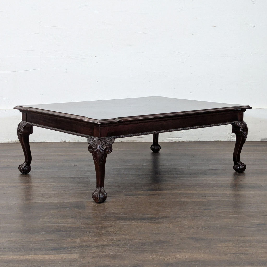 Vintage Thomasville Mahogany Coffee Table