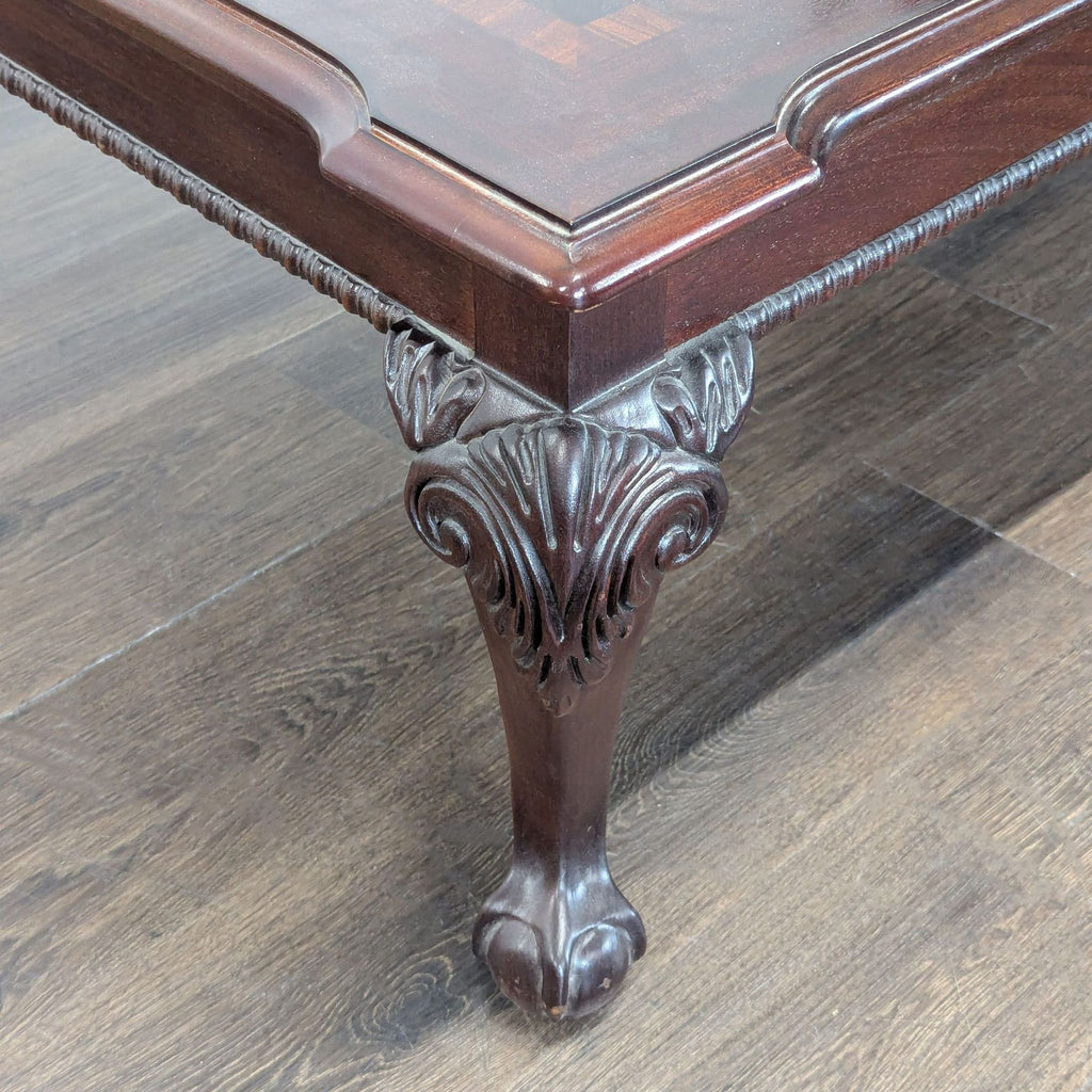 Vintage Thomasville Mahogany Coffee Table