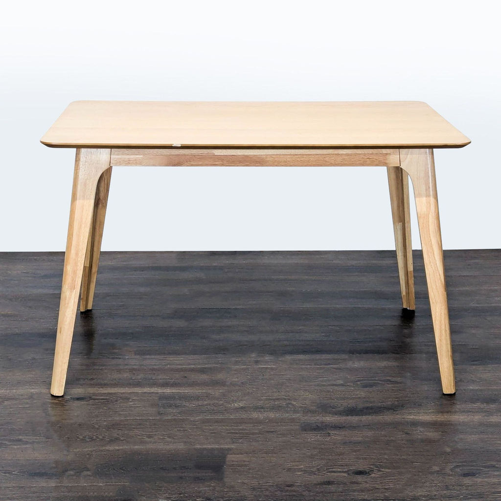 Certainly! Since you mentioned "these images" but didn't provide the images or their full description, I'll work with the info you've given: dining table, Noble House for West Elm, and that it's meant for use as alt text (max 100 characters each).