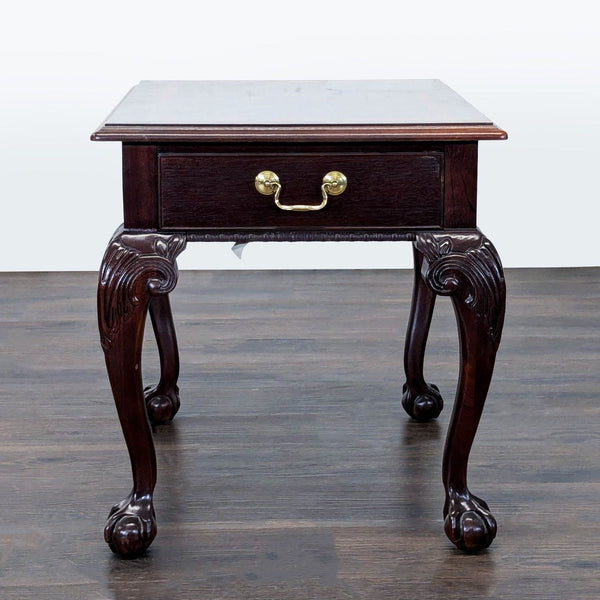 Vintage 1994 Thomasville Mahogany End Table