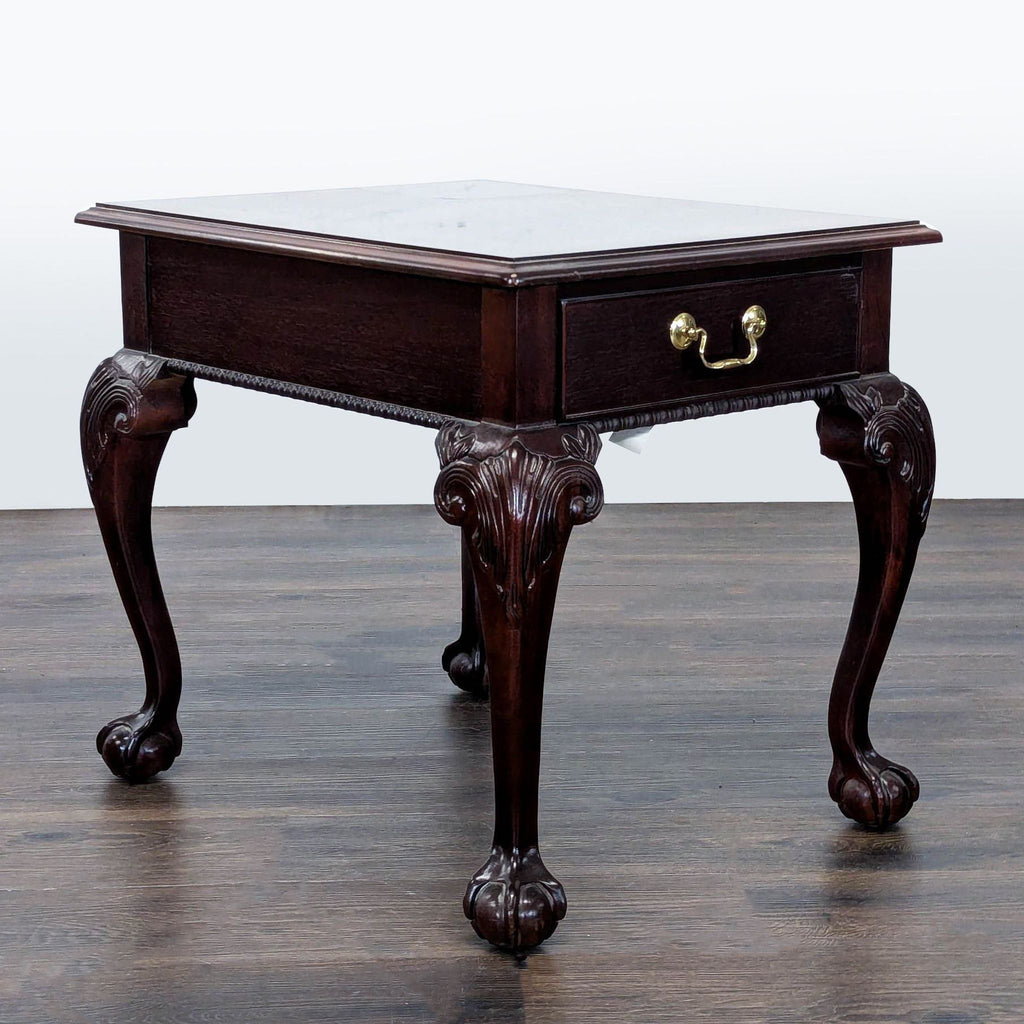Vintage 1994 Thomasville Mahogany End Table