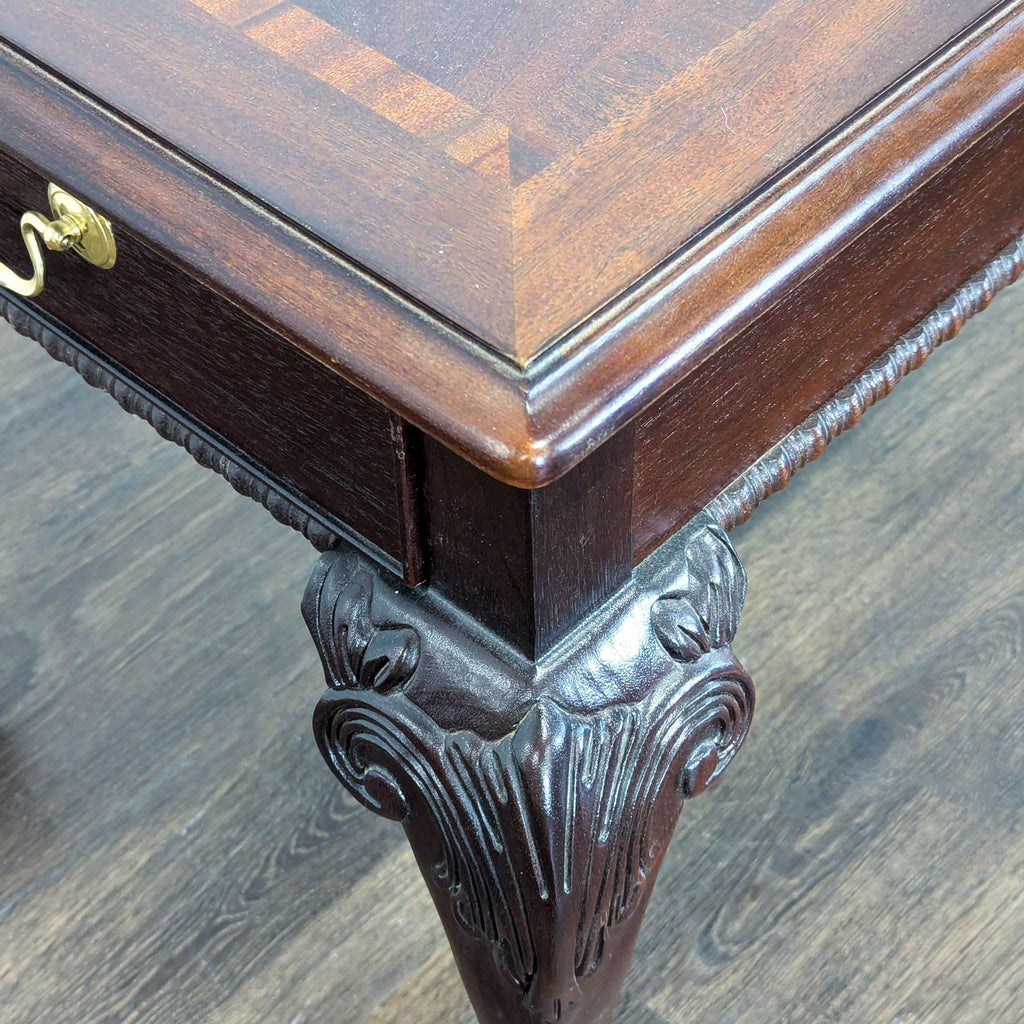 Vintage 1994 Thomasville Mahogany End Table