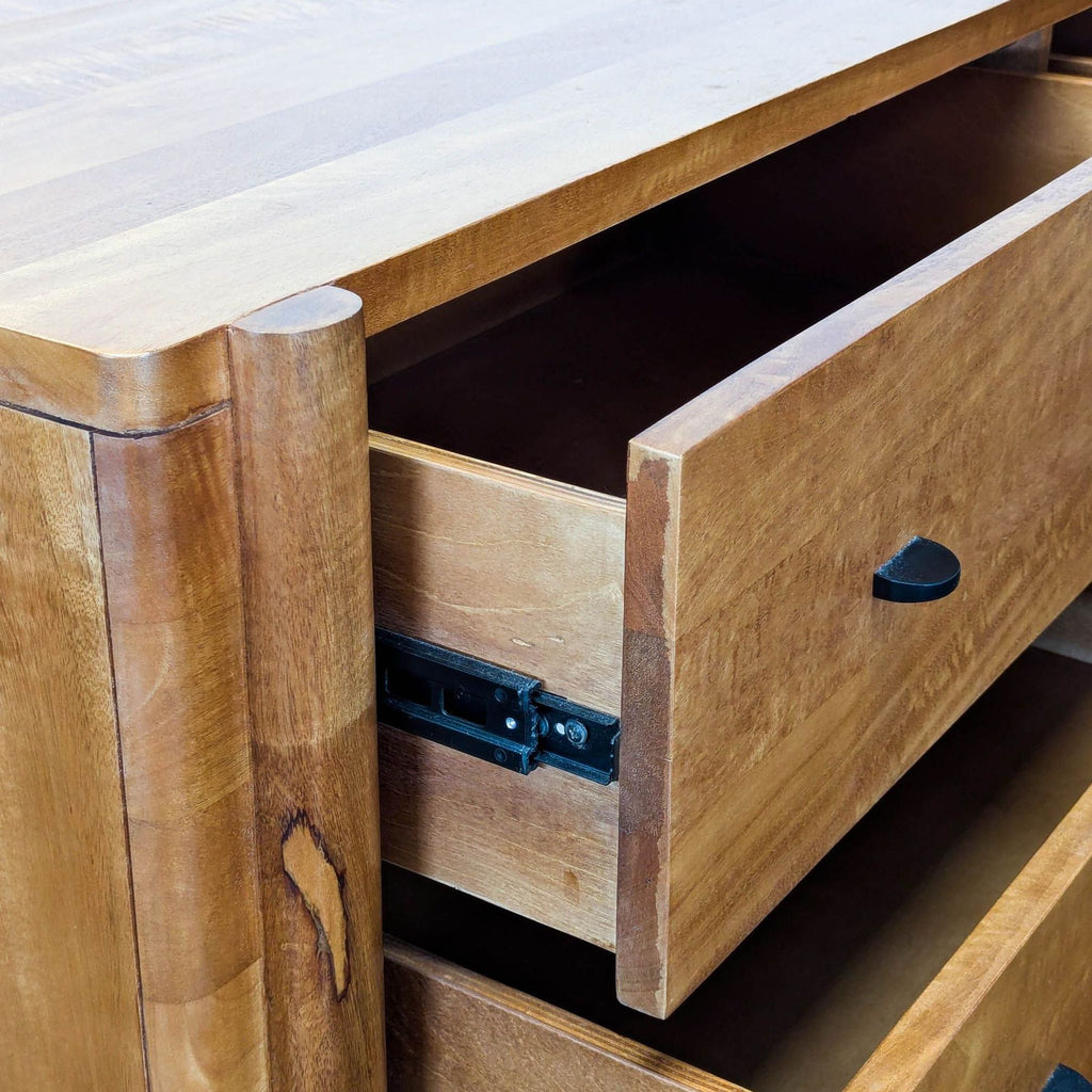 West Elm Otto Solid Wood 6-Drawer Dresser in Natural Finish