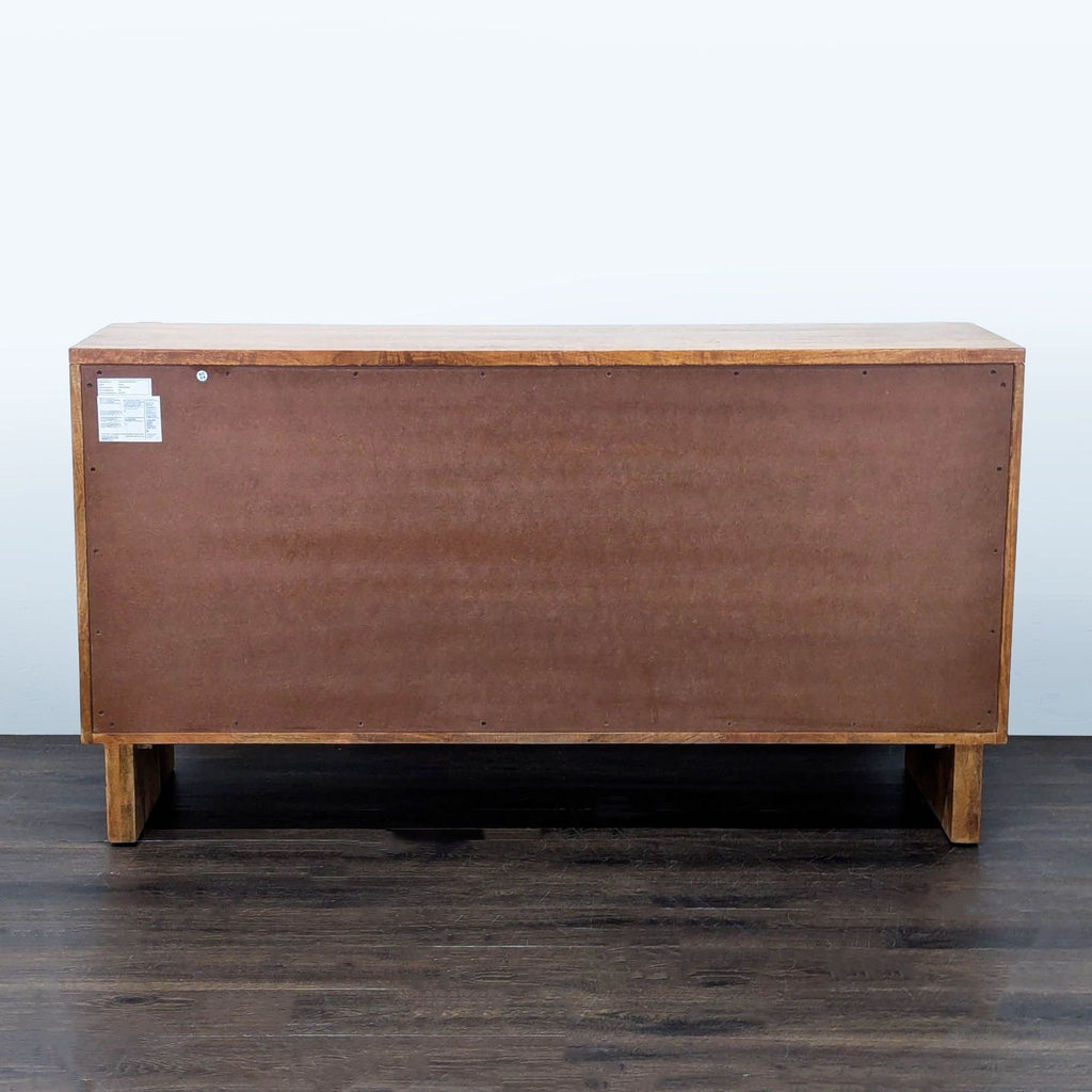 West Elm Otto Solid Wood 6-Drawer Dresser in Natural Finish