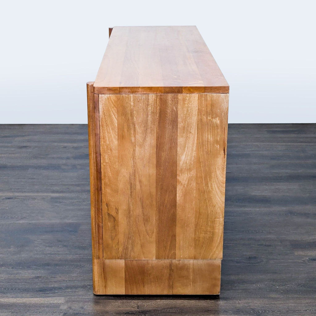West Elm Otto Solid Wood 6-Drawer Dresser in Natural Finish