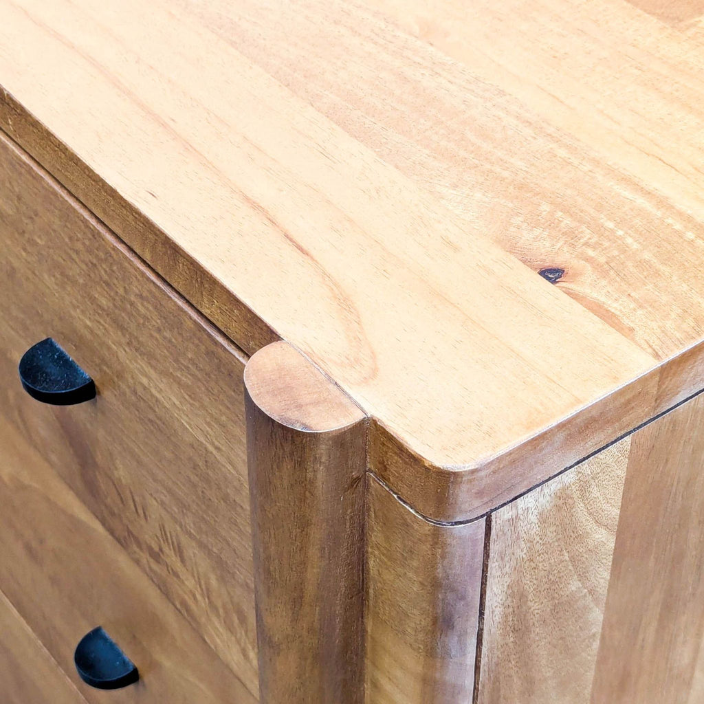 West Elm Otto Solid Wood 6-Drawer Dresser in Natural Finish