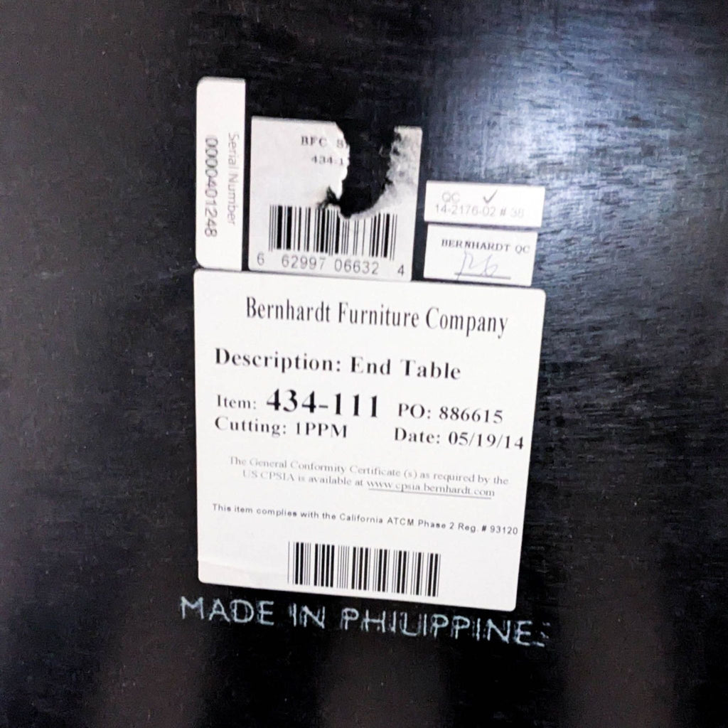 Bernhardt Furniture Powell End Table