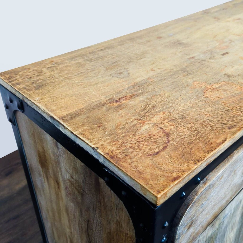 Anthropologie Metal and Wood Sideboard
