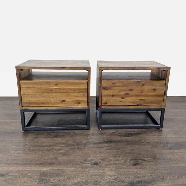 Pair of West Elm Logan Nightstands - Accepted Offer (16.47% discount)