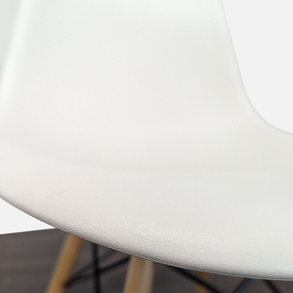 Set of Six Herman Miller Eames Molded Plastic Side Chairs