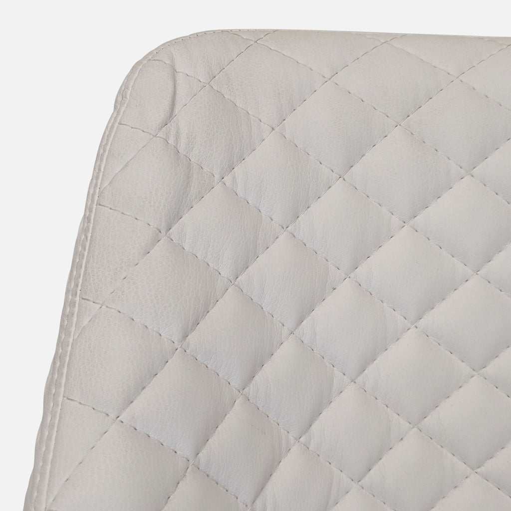 Set of Six Moe's Home Collection Quilted Dining Armchairs