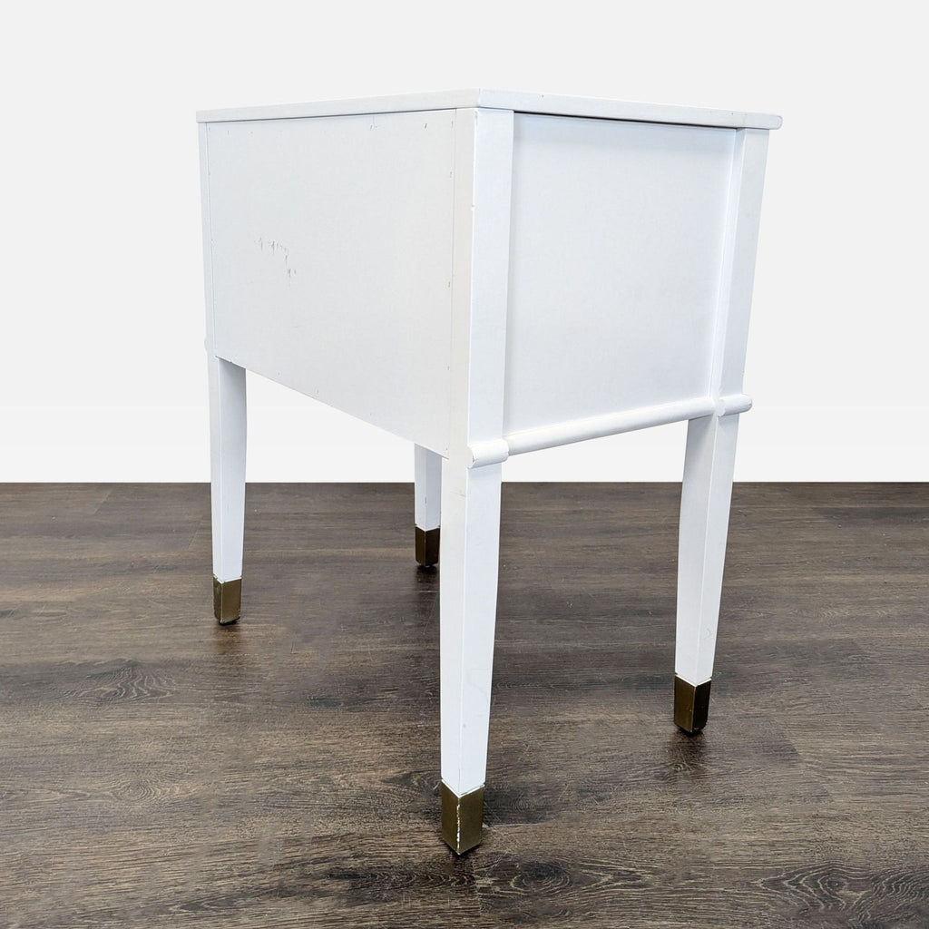 Pair of CosmoLiving Cosmopolitan Westerleigh One Drawer End Tables/Nightstands