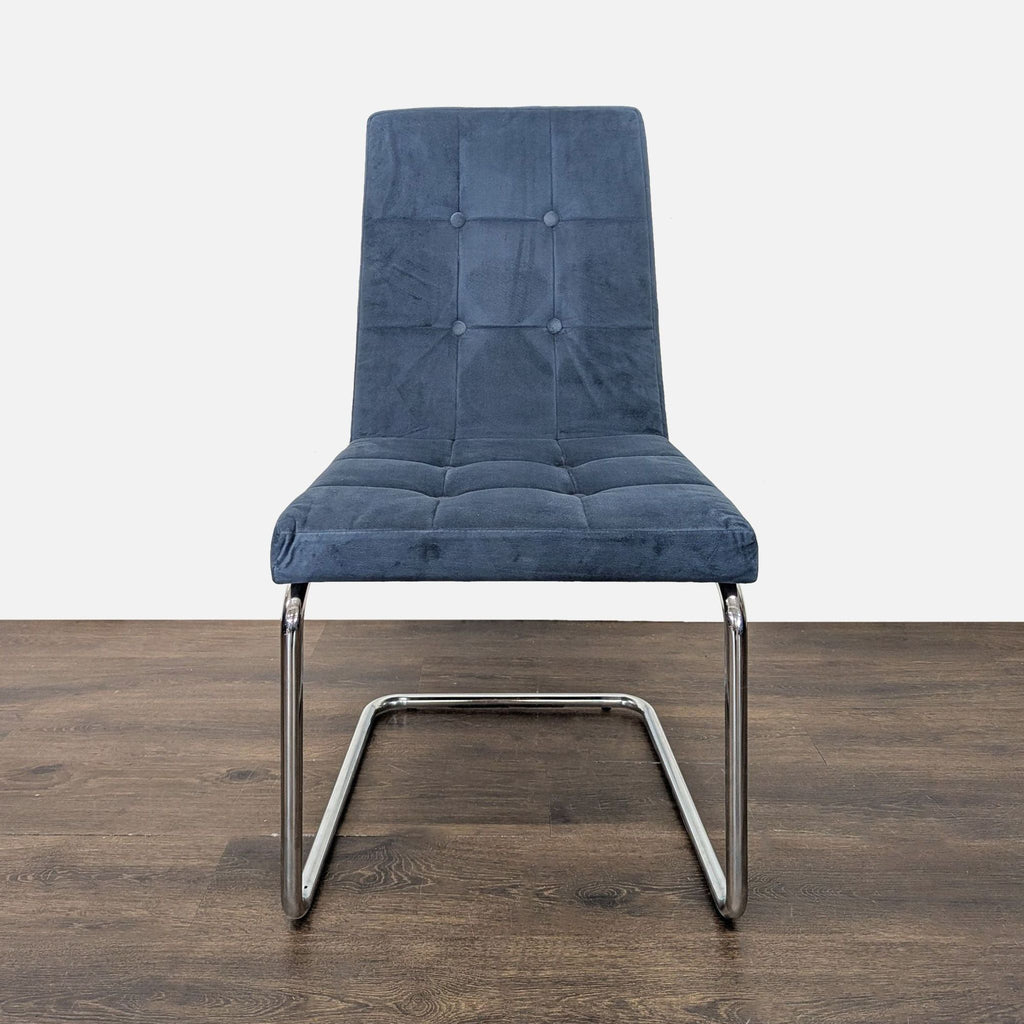 Set of Six CB2 Roya Dining Chairs