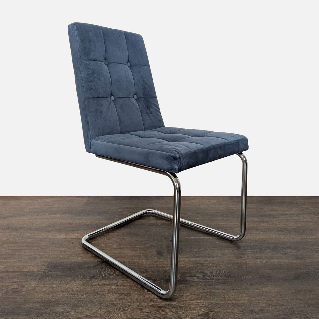 Set of Six CB2 Roya Dining Chairs