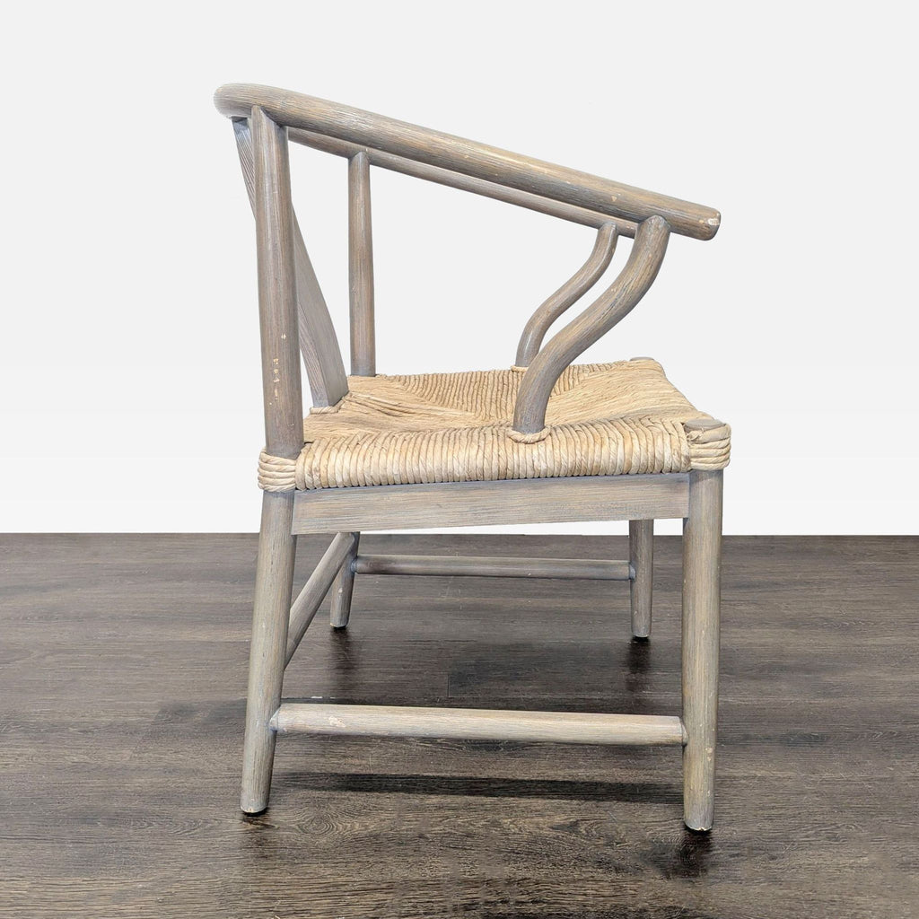 Wishbone Chair with Woven Rope Seat