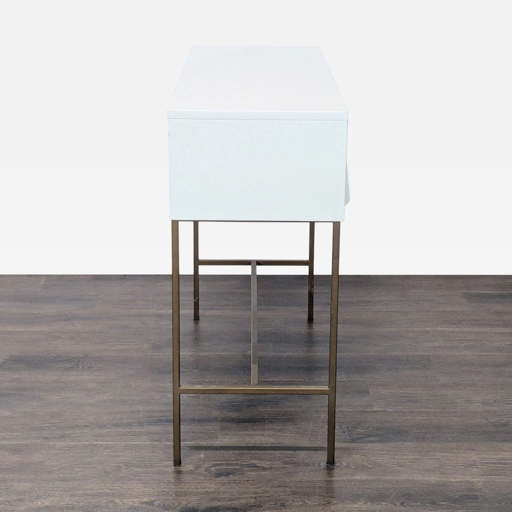 West Elm Sculpted Geo Console