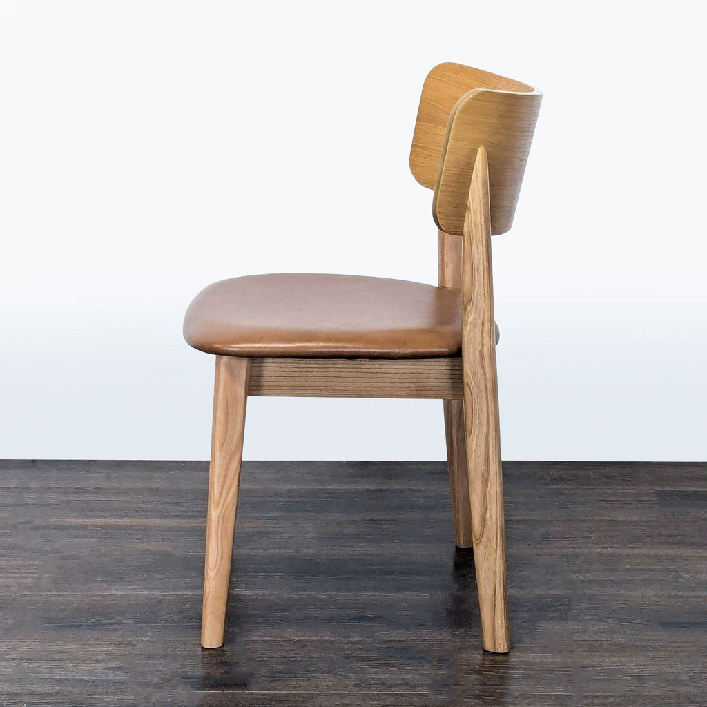 West Elm Lalia Leather Dining Chair