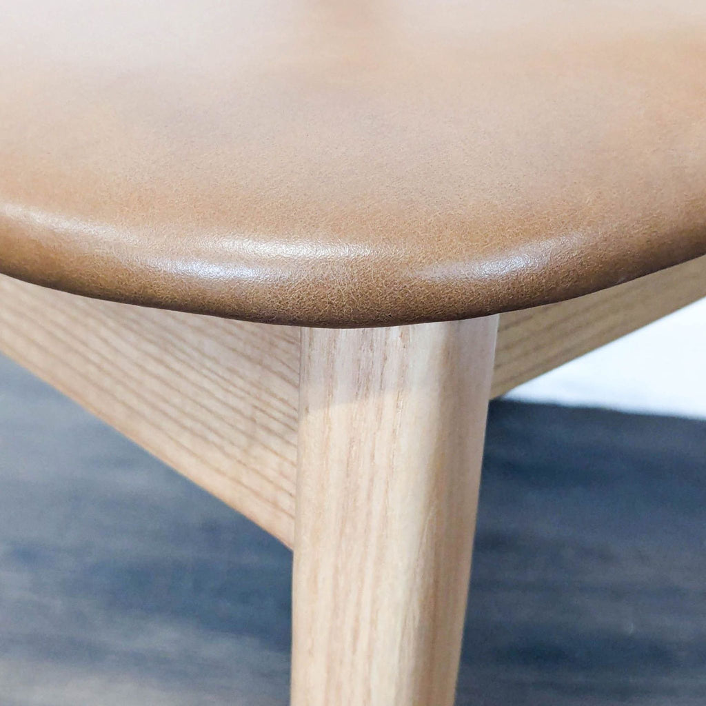 West Elm Lalia Leather Dining Chair