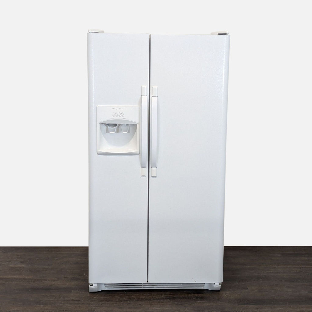 Frigidaire FRS6LE4FW0 Side-by-Side Refrigerator with Ice and Water Dispenser - White
