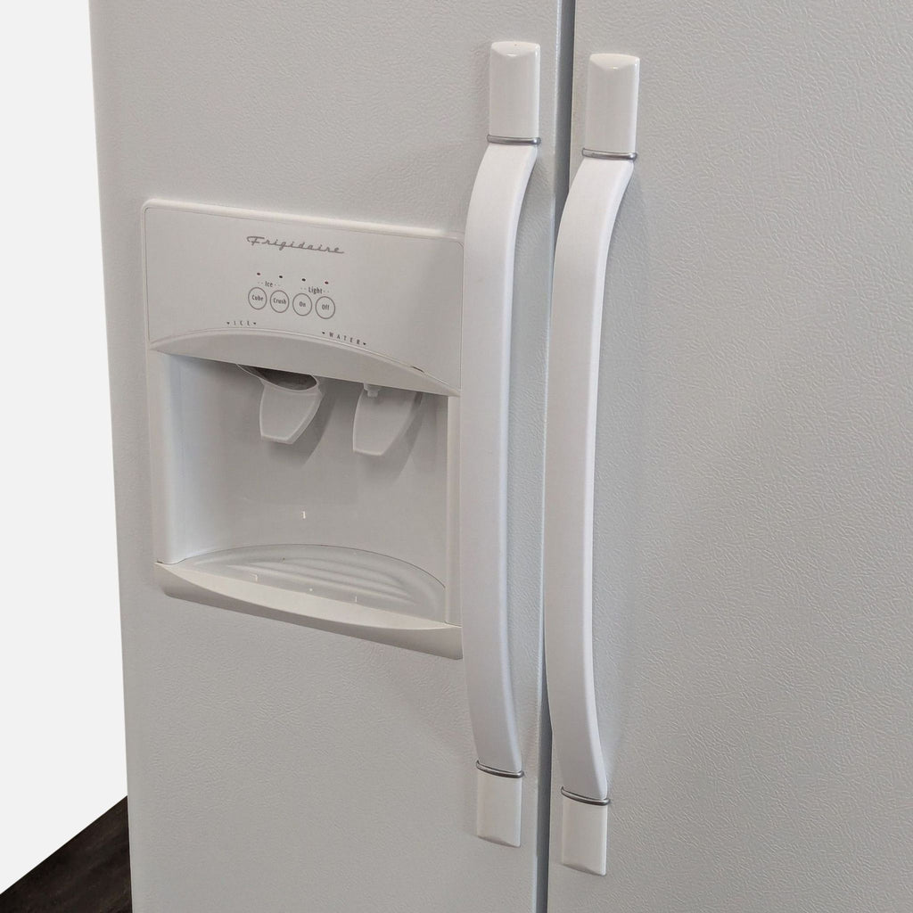 Frigidaire FRS6LE4FW0 Side-by-Side Refrigerator with Ice and Water Dispenser - White