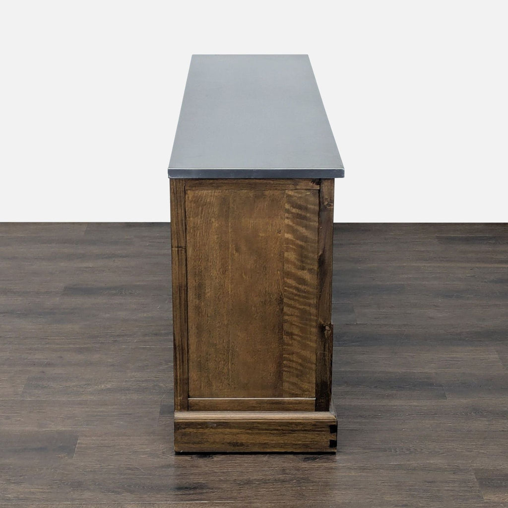 World Market Wood and Metal Media Console