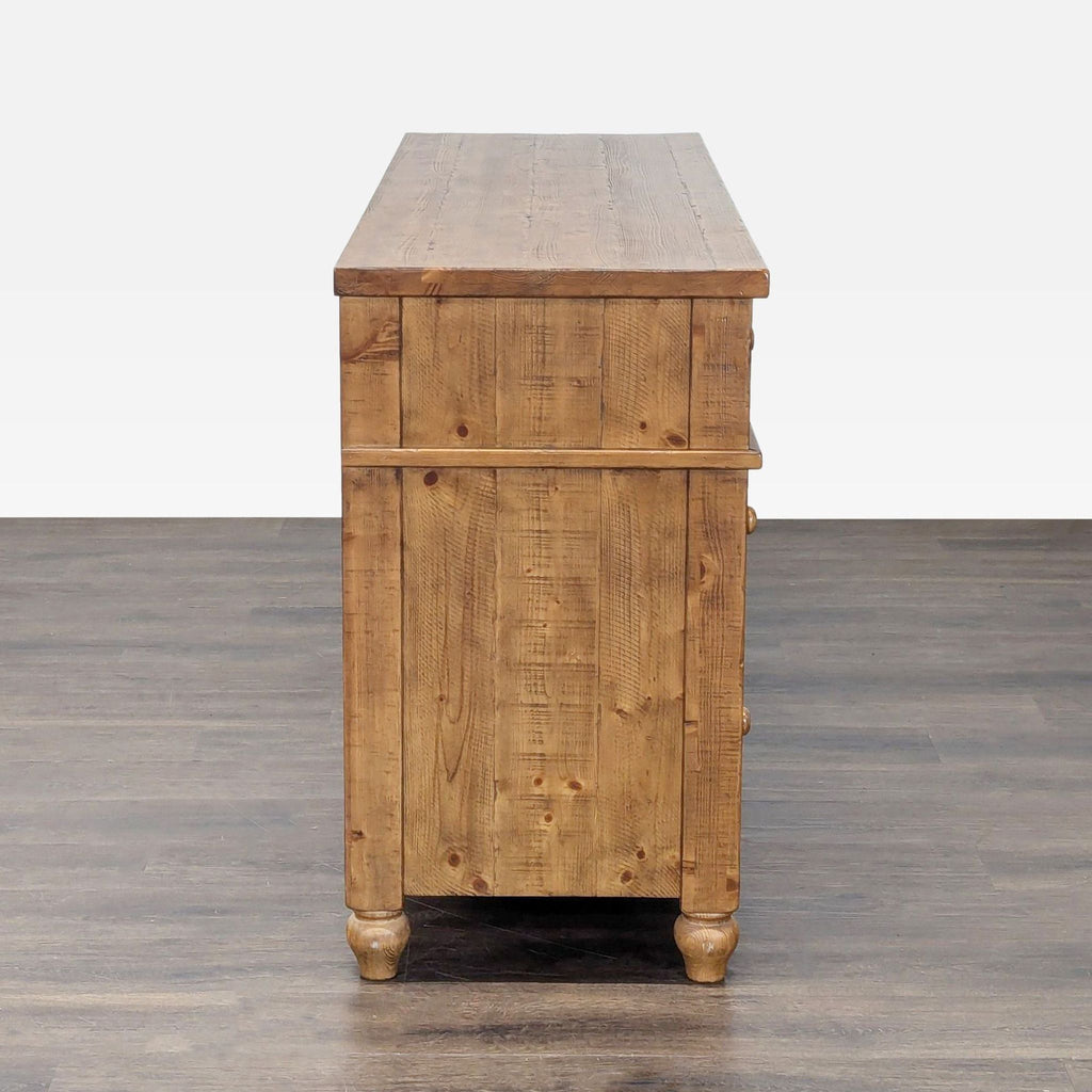 Pottery Barn Rustic Pine 8-Drawer Dresser
