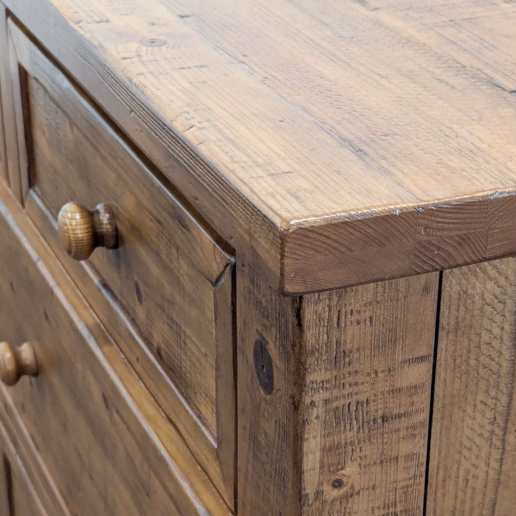 Pottery Barn Rustic Pine 8-Drawer Dresser
