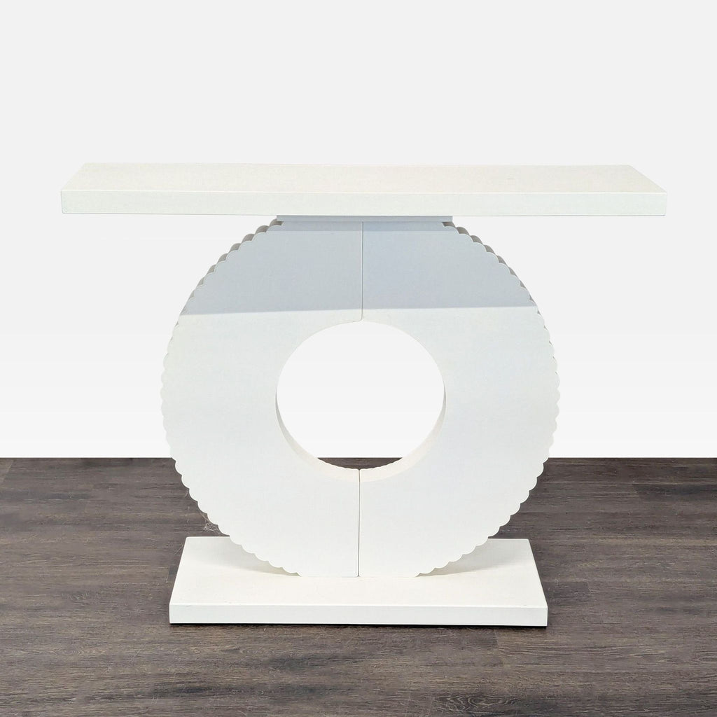 Tribesigns Modern Console with Geometric Base
