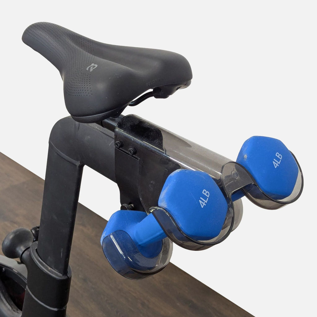Peloton Exercise Bike with Touchscreen and Dumbbells - Gym Equipment - Accepted Offer (19.09% discount)