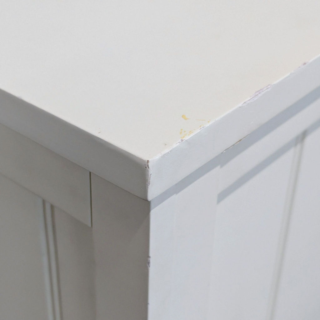 Two Drawer Storage Chest with Shelf