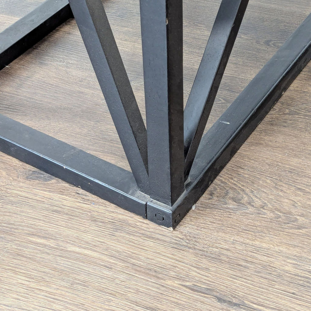 Target Wood Geometric Frame Console Table