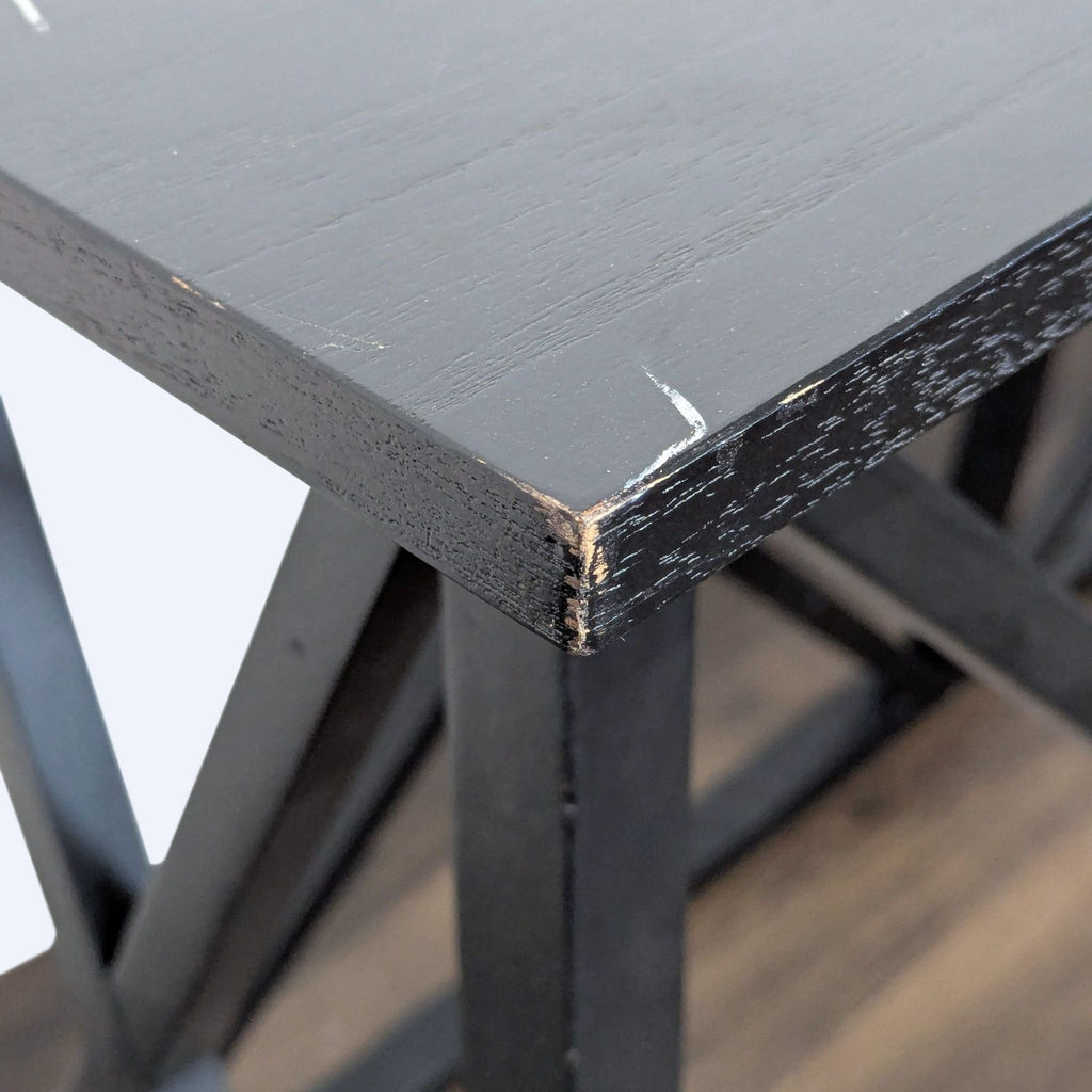 Target Wood Geometric Frame Console Table