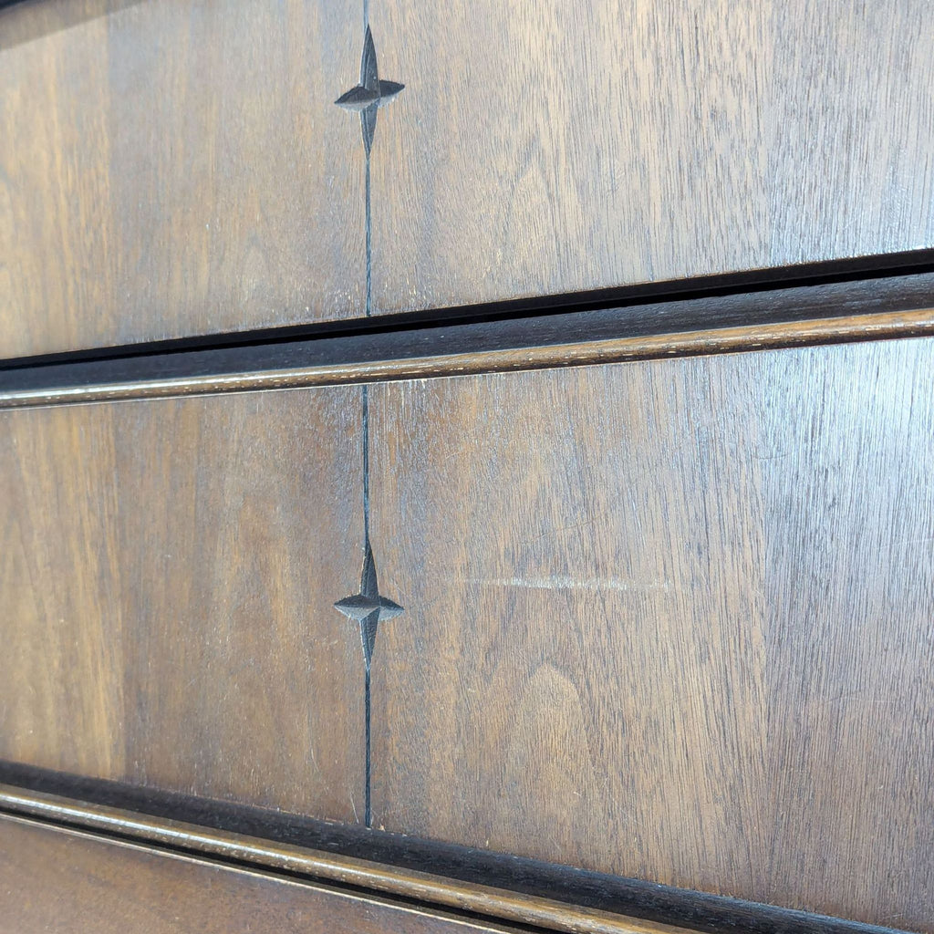 Vintage 1960’s Broyhill Mid-Century Modern Tall Dresser with 5 Drawers