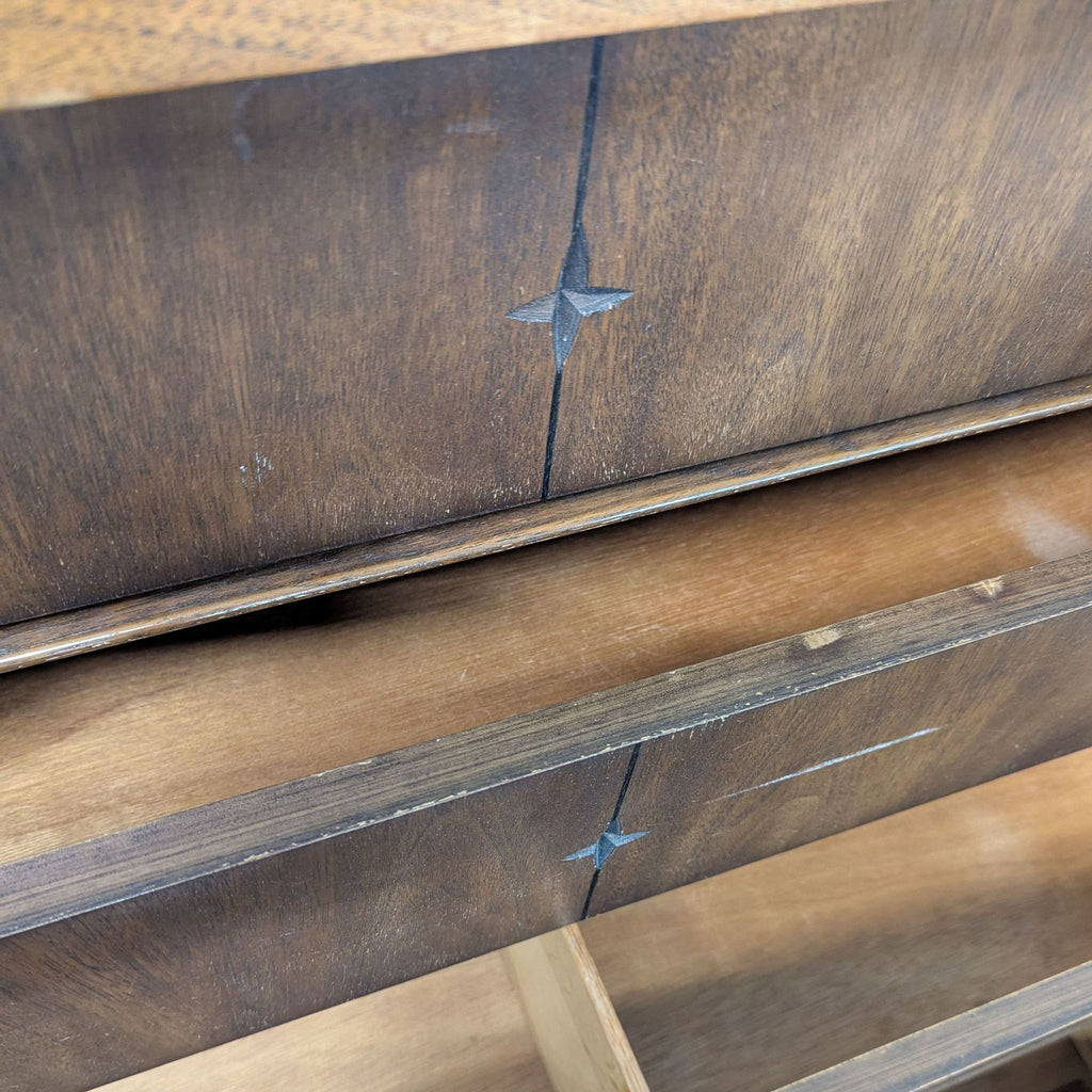 Vintage 1960’s Broyhill Mid-Century Modern Tall Dresser with 5 Drawers