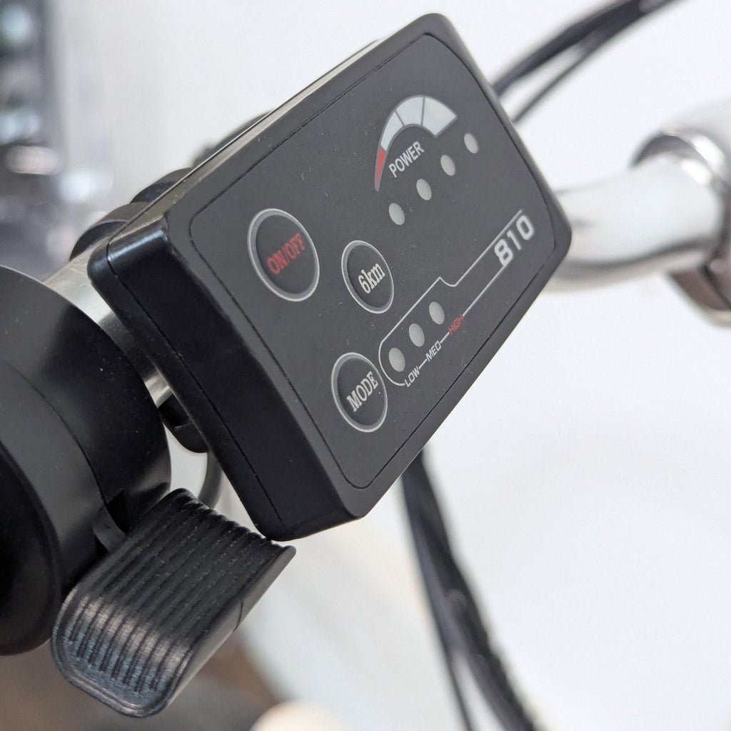 Retrospec Electric City Bike - Step-Through Frame with Rear Rack