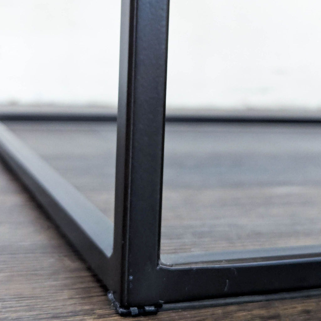 West Elm Wood Top End Table on Metal Frame - Accepted Offer (25.17% discount)
