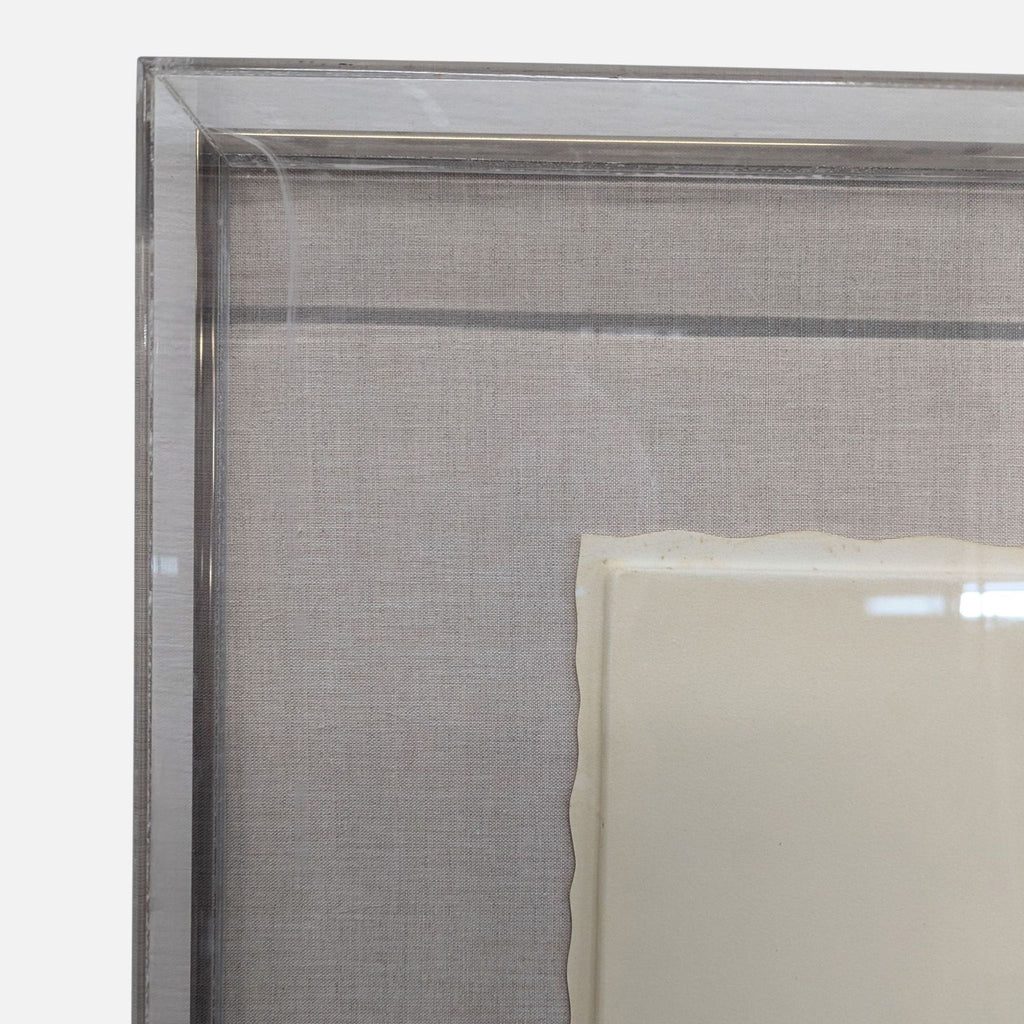 Large Artist Proof Embossed Rose Relief by Carole Gerst Katz – Lucite Floating Frame