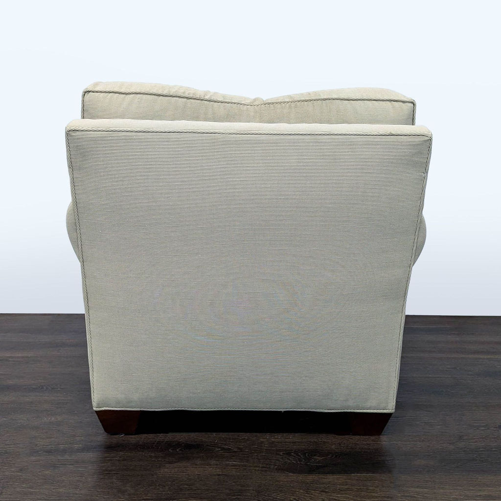 Comfy Lounge Chair with Matching Ottoman - Light Sage
