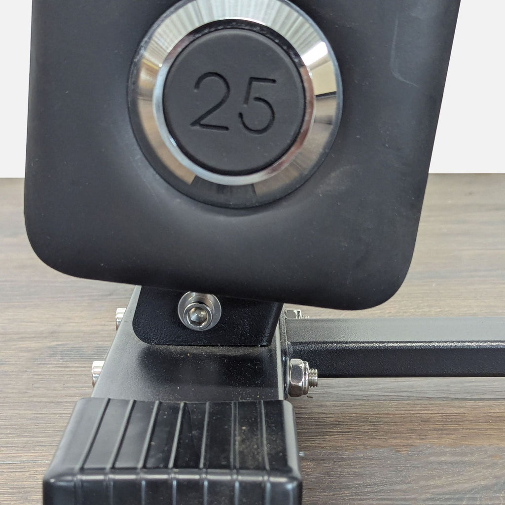 High-quality Peloton dumbbell set with a space-saving rack, offering various weights for all fitness levels.