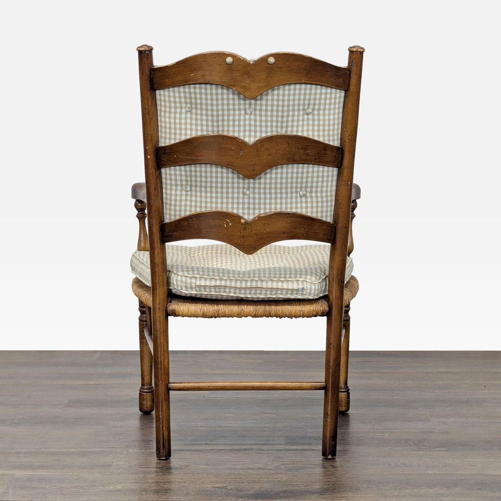 Ladderback Dining Armchair with Rush Seat