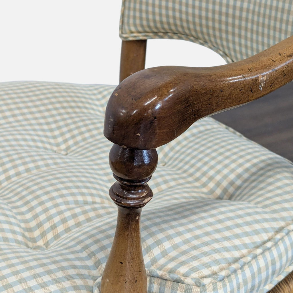 Ladderback Dining Armchair with Rush Seat