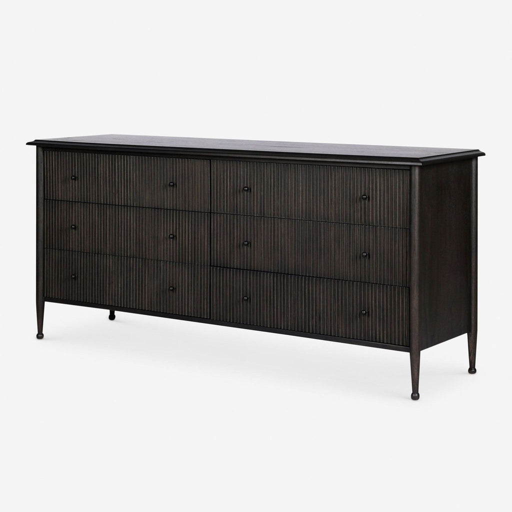 Lulu and Georgia Eloise Modern Smoked Black 6-Drawer Dresser - Accepted Offer (25.78% discount)