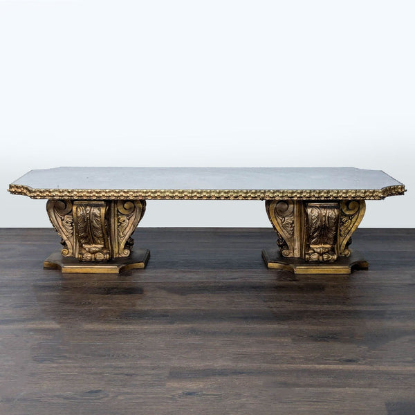 Vintage Mid-Century Mediterranean Style Coffee Table