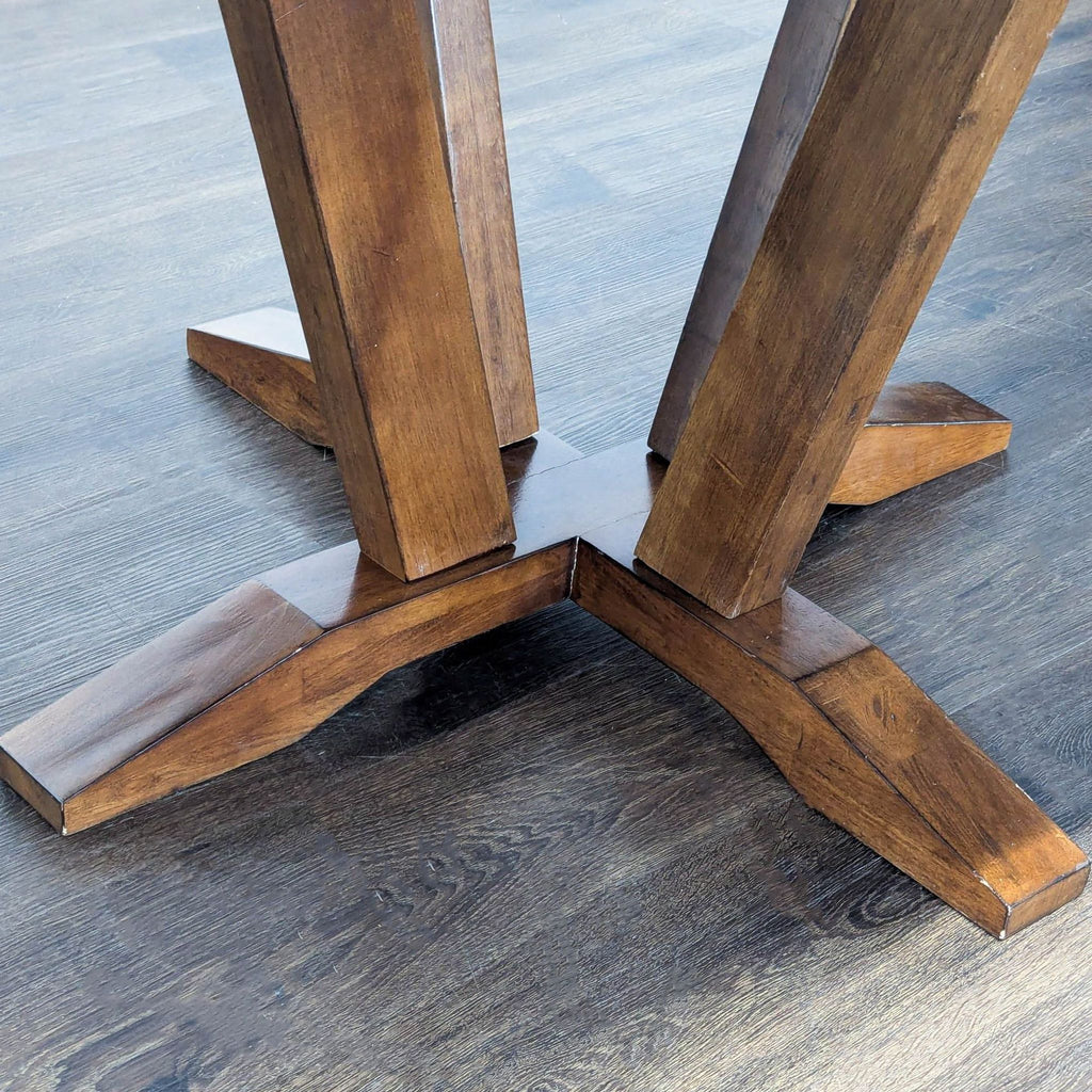 Legacy Classic Highland Round to Oval Dining Table