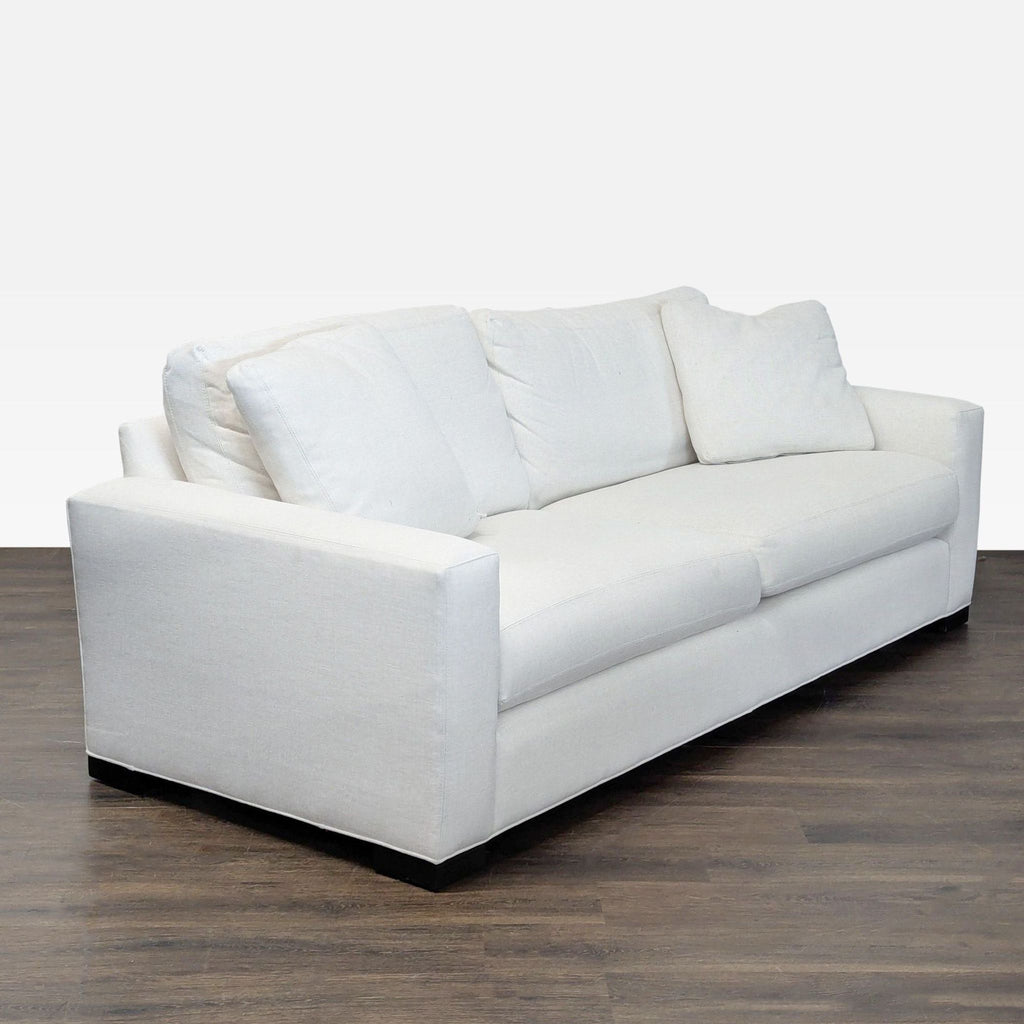 Room & Board Metro Modern 3-Seat Sofa in Light Fabric - Accepted Offer (21.61% discount)