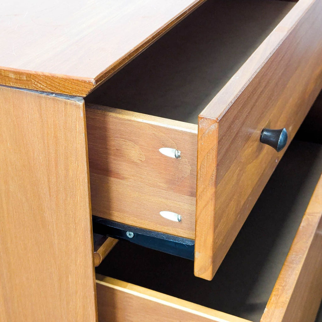 AllModern Hudsyn 6-Drawer Mid-Century Modern Wood Dresser