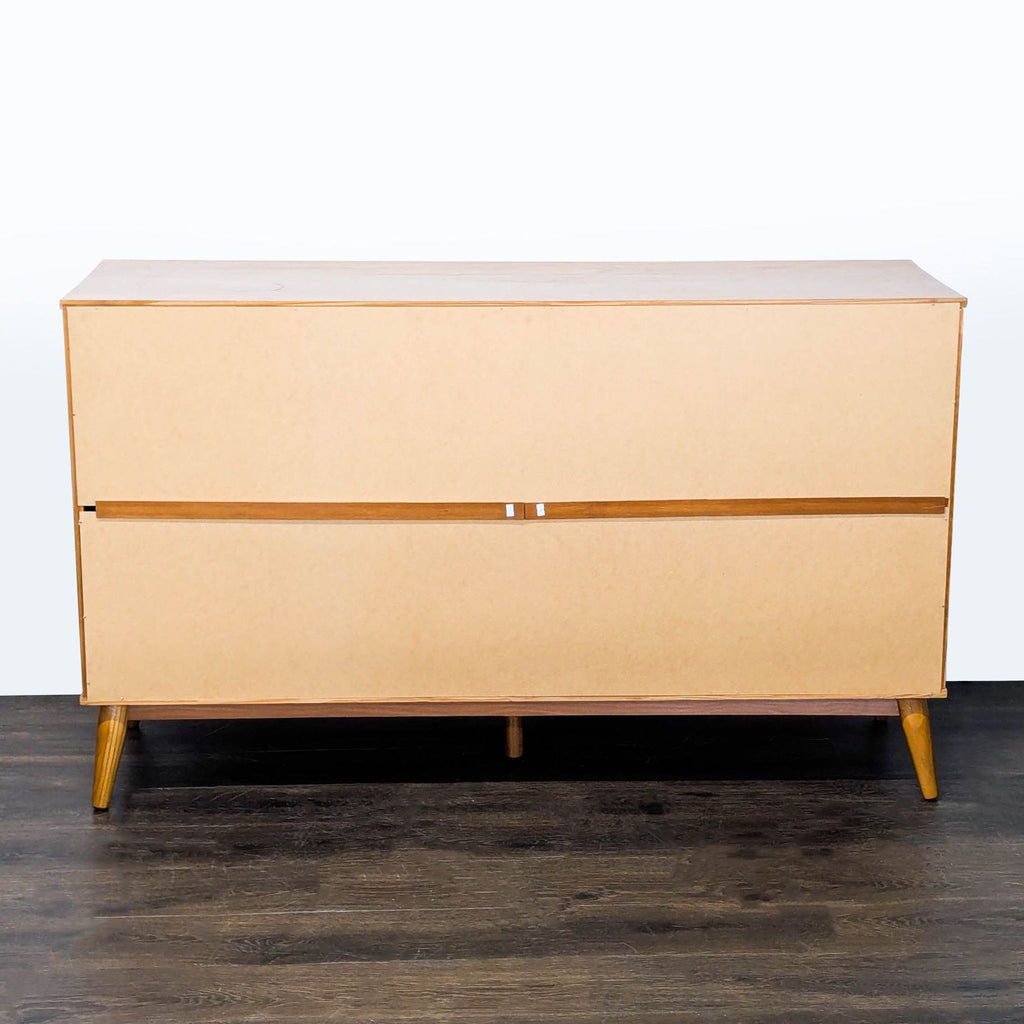 AllModern Hudsyn 6-Drawer Mid-Century Modern Wood Dresser