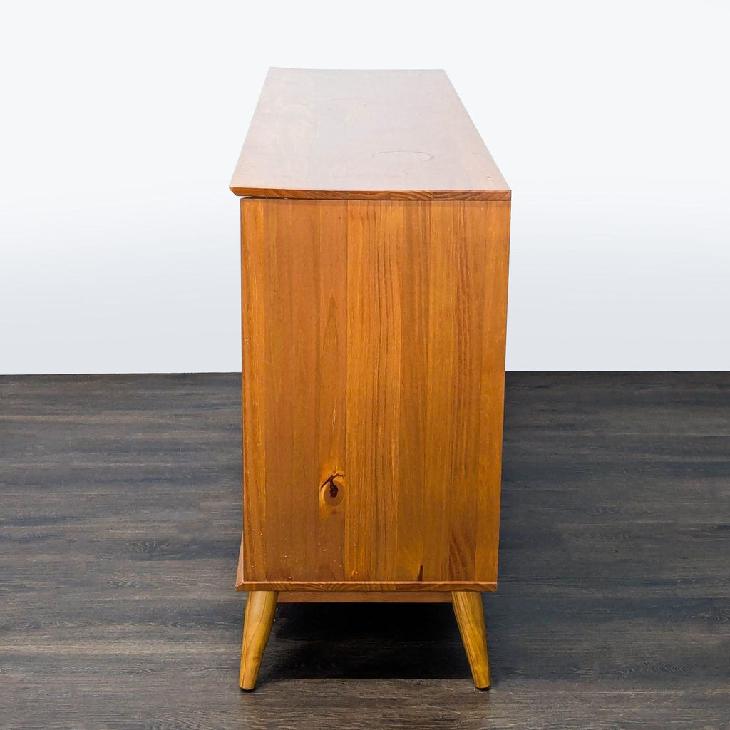 AllModern Hudsyn 6-Drawer Mid-Century Modern Wood Dresser